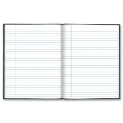 Blueline 9.25 in. x 7.25 in. Sheets Medium/College Rule 1-Subject Executive Notebook - Cool Gray Cover