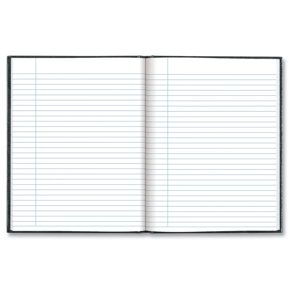 Blueline 9.25 in. x 7.25 in. Sheets Medium/College Rule 1-Subject Executive Notebook - Cool Gray Cover