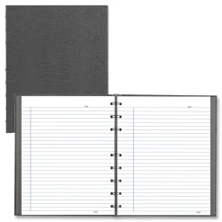 Blueline NotePro 9.25 in. x 7.25 in. Sheets Medium/College Rule 1-Subject Notebook - Cool Gray Cover