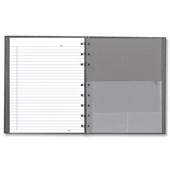 Blueline NotePro 9.25 in. x 7.25 in. Sheets Medium/College Rule 1-Subject Notebook - Cool Gray Cover