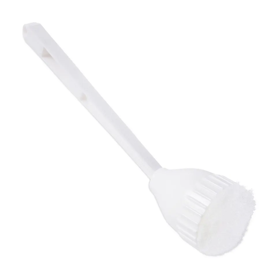 Boardwalk 528121 2 in. Cone Toilet Bowl Mop with 10 in. Handle - White (25/Carton)