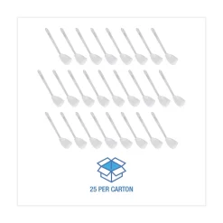 Boardwalk 528121 2 in. Cone Toilet Bowl Mop with 10 in. Handle - White (25/Carton)