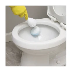 Boardwalk 528121 2 in. Cone Toilet Bowl Mop with 10 in. Handle - White (25/Carton)