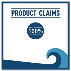 Boardwalk 8123 2 in. Core 1-Ply 8 in. x 600 ft. Hardwound Paper Towels - White (12/Carton)