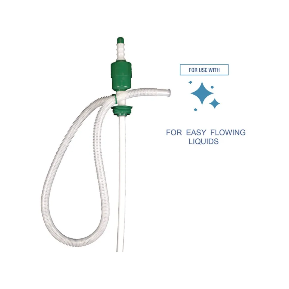 Boardwalk 516116 46 in. 5gpm Drum Pump - Clear (25/Carton)