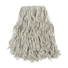 Boardwalk #24 Banded Cotton Mop Heads - White (12/Carton)