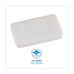 Boardwalk #3 Bar Unwrapped Face and Body Soap - Floral Fragrance (144/Carton)