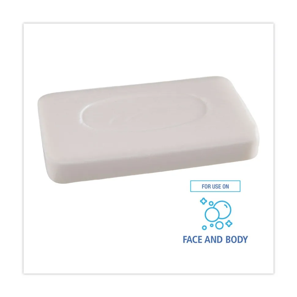 Boardwalk #3 Bar Unwrapped Face and Body Soap - Floral Fragrance (144/Carton)