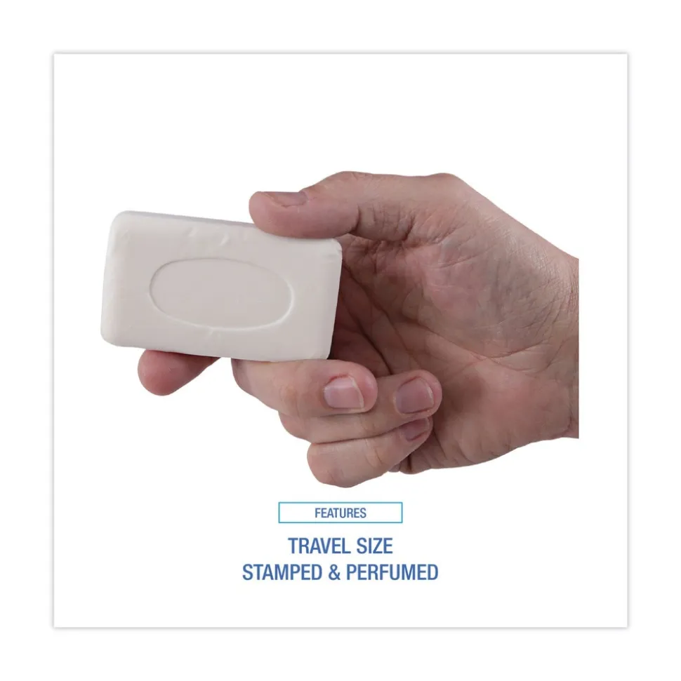 Boardwalk #3 Bar Unwrapped Face and Body Soap - Floral Fragrance (144/Carton)