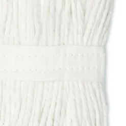Boardwalk #20 Cut-End Cotton Wet Mop Head - White (12/Carton)