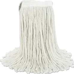 Boardwalk #24 Cut-End Cotton Wet Mop Head - White