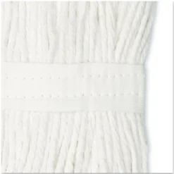 Boardwalk #24 Cut-End Cotton Wet Mop Head - White