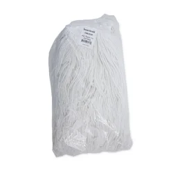 Boardwalk #32 Cut-End Rayon Wet Mop Head - White (12/Carton)
