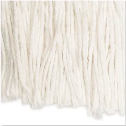 Boardwalk #20 Cut-End Rayon Wet Mop Head - White (12/Carton)