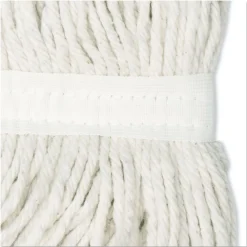 Boardwalk #20 Cut-End Rayon Wet Mop Head - White (12/Carton)