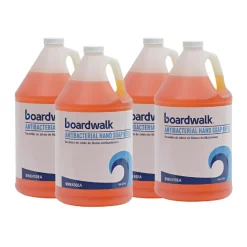 Boardwalk 1 gal. Antibacterial Liquid Soap - Clean Scent (4/Carton)