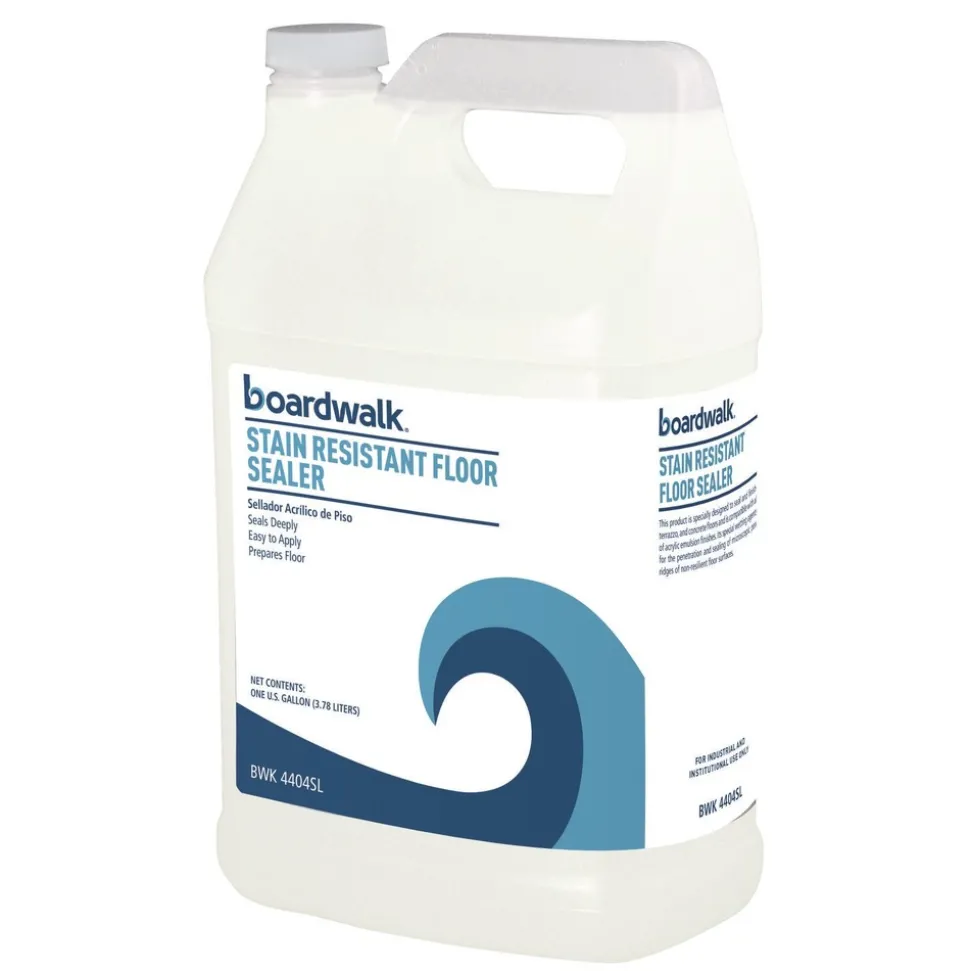Boardwalk 1 gal. Stain Resistant Floor Sealer - Unscented (4/Carton)