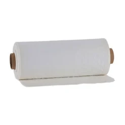 Boardwalk 60 Gallon 1.8 mil 38 in. x 63 in. Industrial Drum Liners Rolls - Clear (75/Carton)