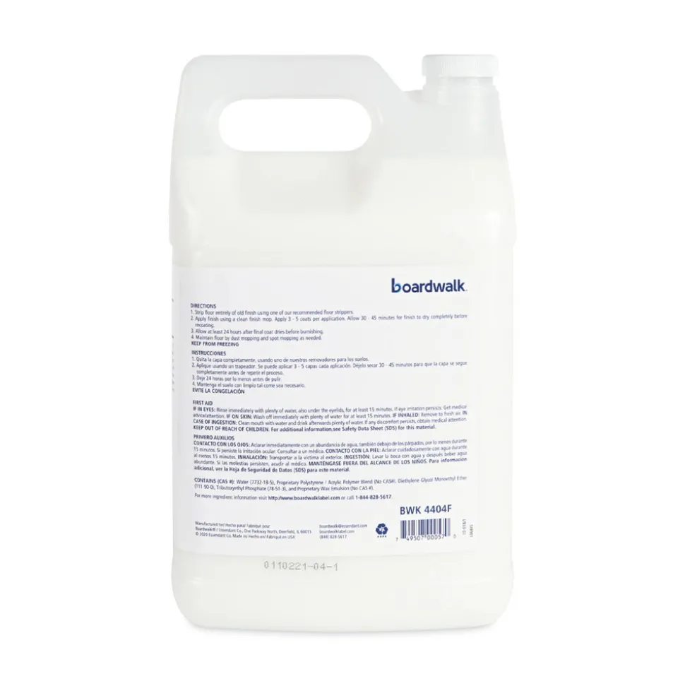 Boardwalk 1 Gallon Bottle High Traffic Floor Polish (4/Carton)