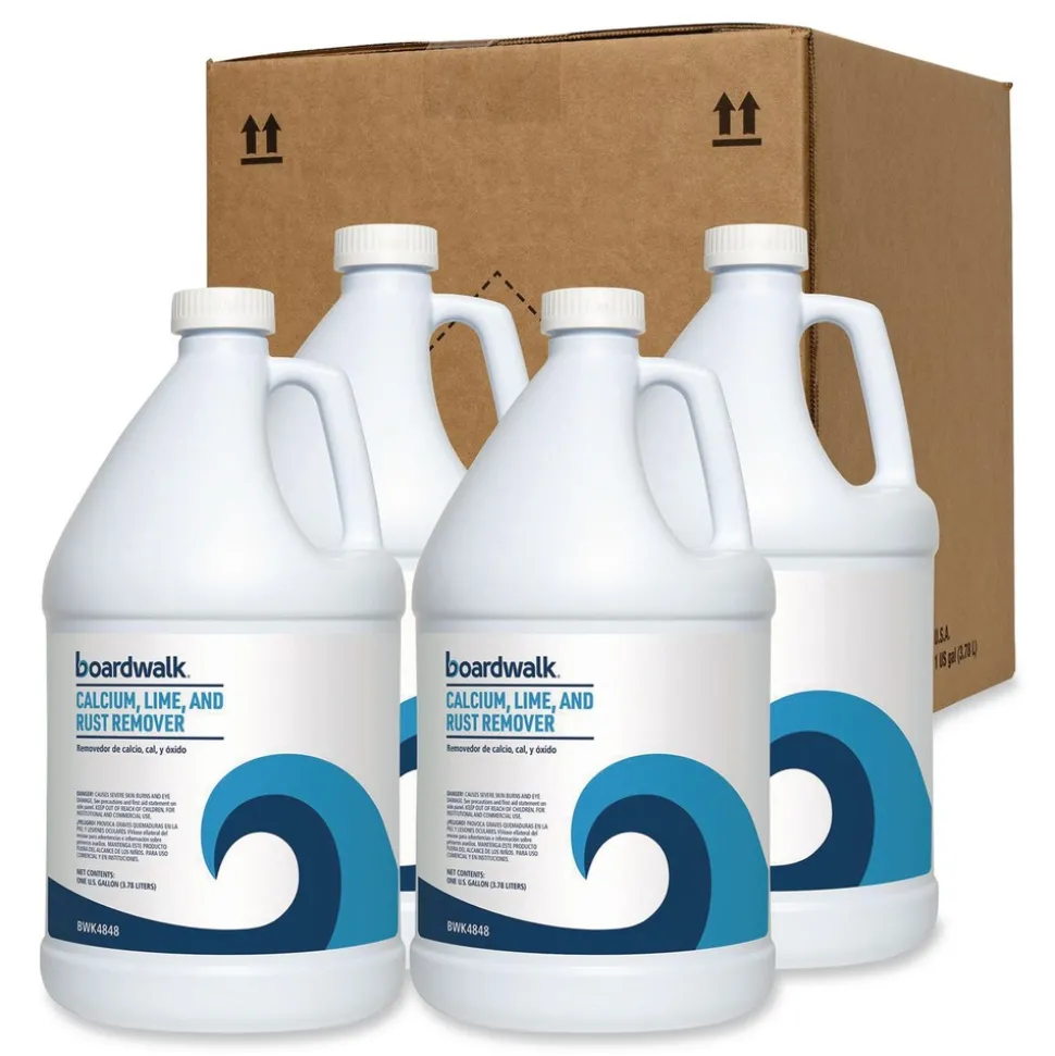 Boardwalk 1 Gallon Calcium, Lime and Rust Remover (4/Carton)
