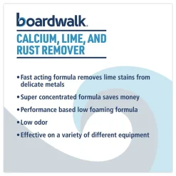 Boardwalk 1 Gallon Calcium, Lime and Rust Remover (4/Carton)