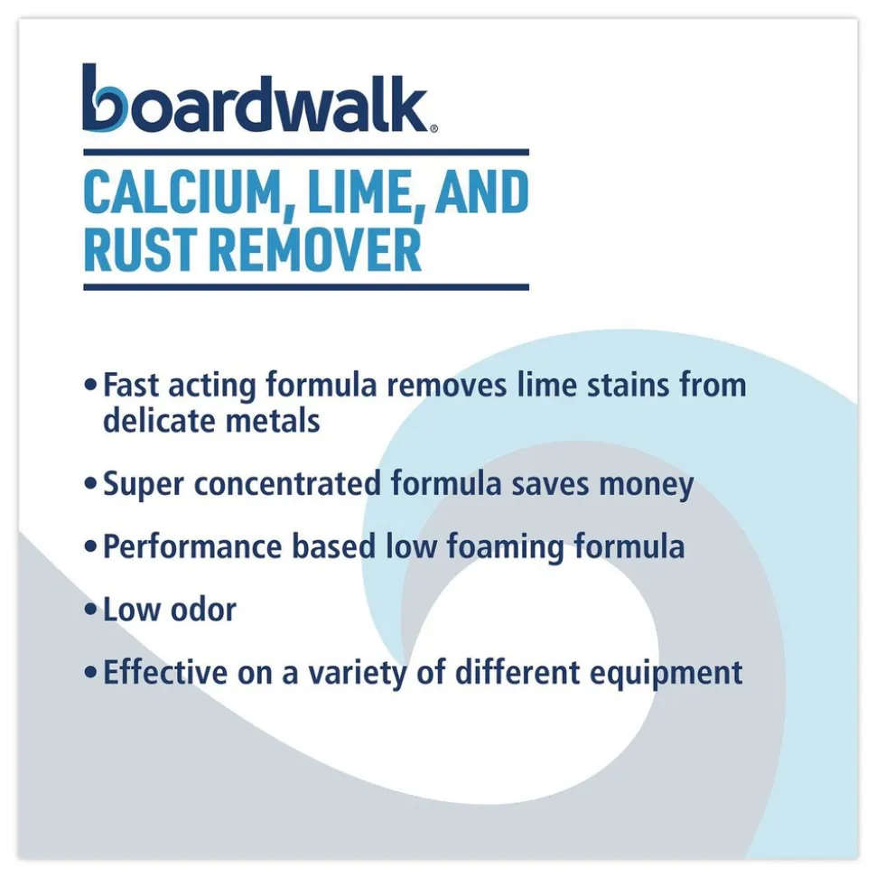 Boardwalk 1 Gallon Calcium, Lime and Rust Remover (4/Carton)