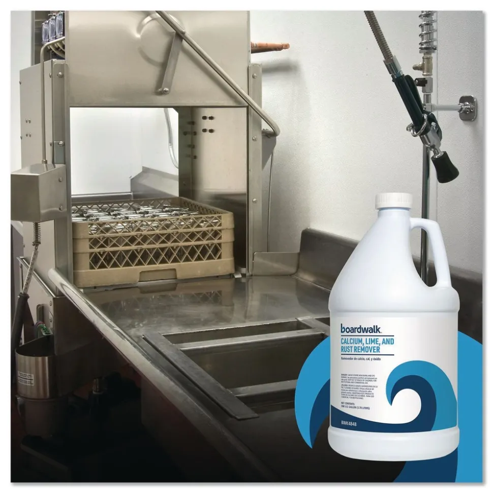 Boardwalk 1 Gallon Calcium, Lime and Rust Remover (4/Carton)