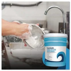 Boardwalk 5 Gallon Manual Pot and Pan Dish Detergent - Fresh Breeze Scent