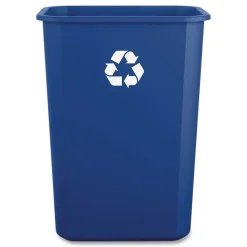 Boardwalk 10 Gallon Polypropylene Recycling Container - Blue
