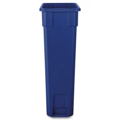 Boardwalk 23 Gallon Polypropylene Slim Recycling Container - Blue