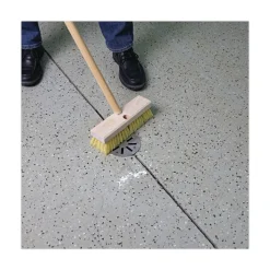 Boardwalk 10 in. Brush 2 in. Cream Polypropylene Bristles Deck Brush Head