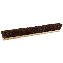 Boardwalk 36 in. Brush 3.25 in. Natural Palmyra Fiber Bristles Floor Brush Head