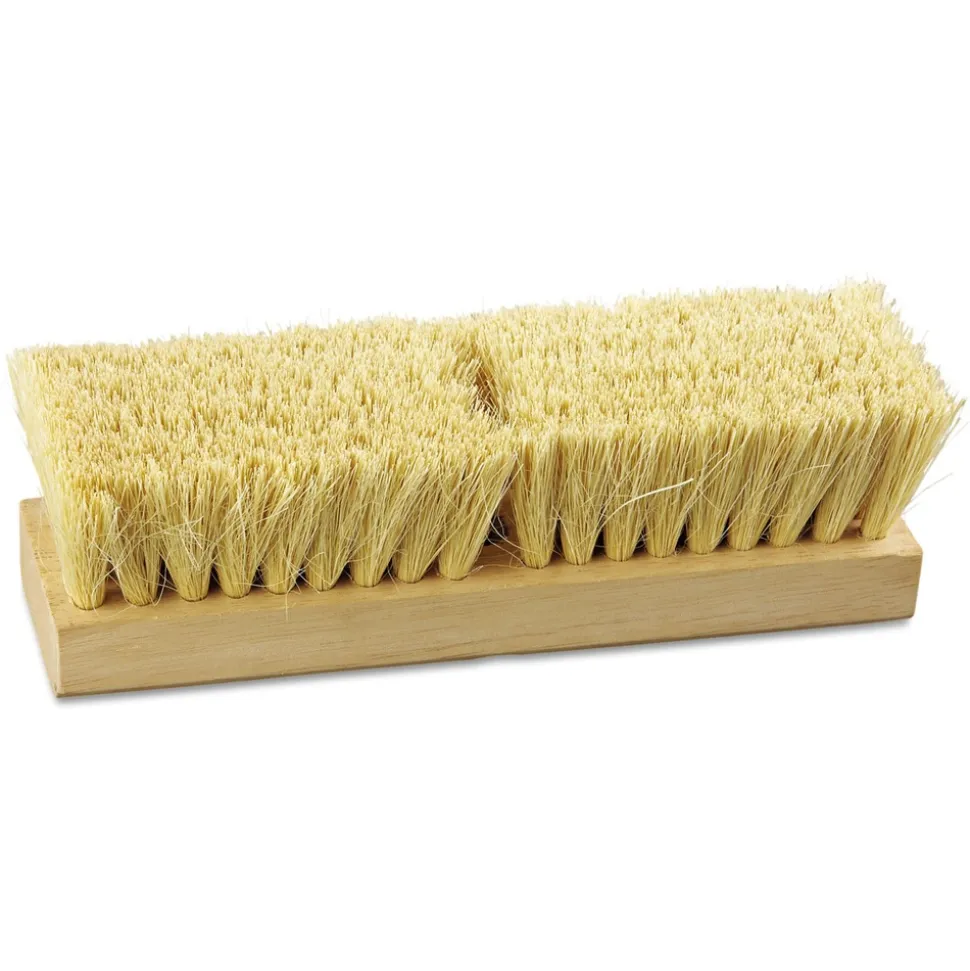 Boardwalk 10 in. Brush 2 in. White Tampico Bristles Deck Brush Head