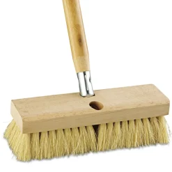 Boardwalk 10 in. Brush 2 in. White Tampico Bristles Deck Brush Head