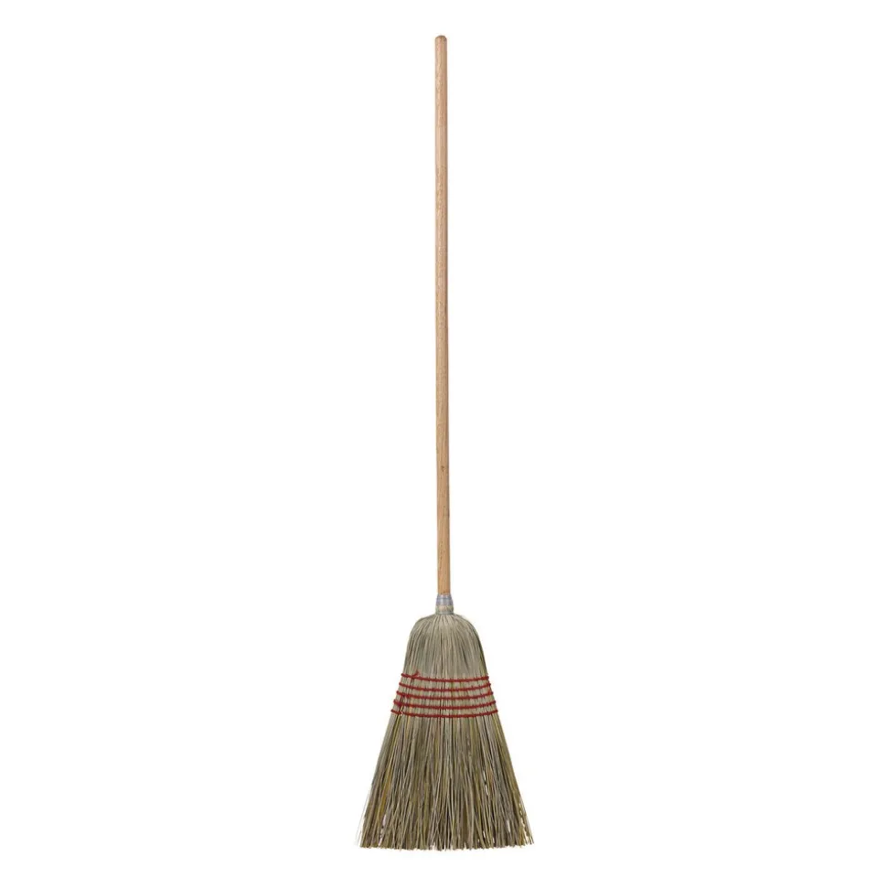 Boardwalk 53-1/2 in. Corn/Fiber Lobby Brooms - Natural (6/Carton)