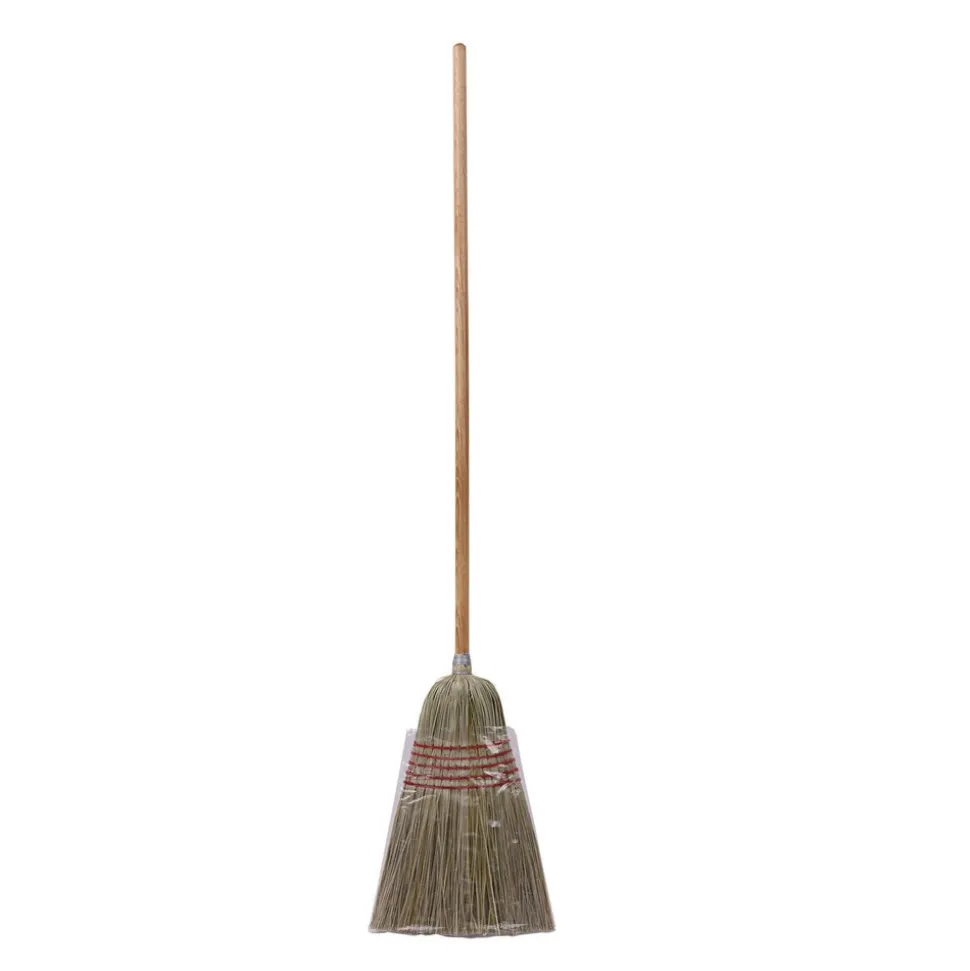 Boardwalk 53-1/2 in. Corn/Fiber Lobby Brooms - Natural (6/Carton)