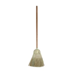 Boardwalk 60 in. Corn/Synthetic Fiber Bristle Broom - Gray/Natural (6/Carton)