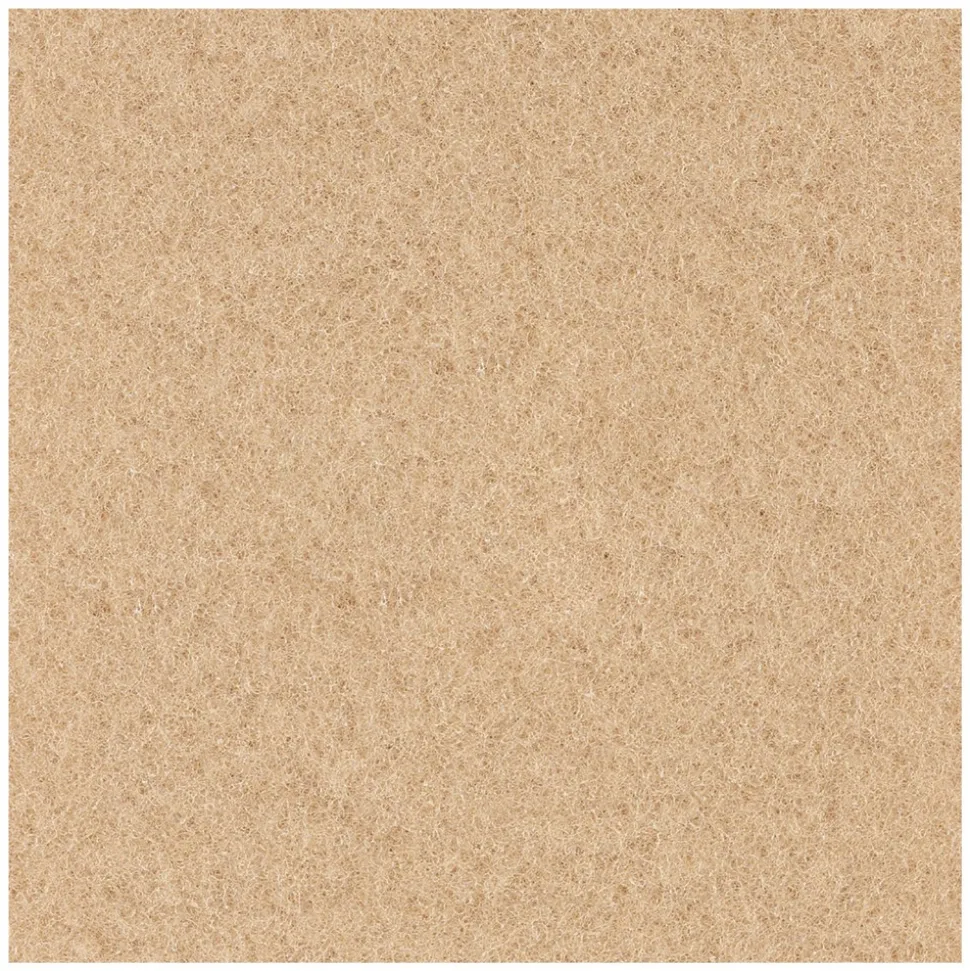 Boardwalk 27 in. Diameter Burnishing Floor Pads - Tan (5/Carton)