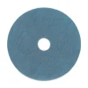 Boardwalk 20 in. Diameter Burnishing Floor Pads - Aqua (5/Carton)