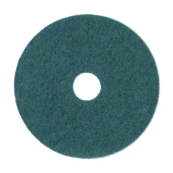 Boardwalk 20 in. Diameter Heavy-Duty Scrubbing Floor Pads - Green (5/Carton)