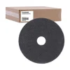 Boardwalk 17 in. Diameter High Performance Stripping Floor Pads - Black (5/Carton)