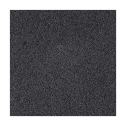 Boardwalk 17 in. Diameter High Performance Stripping Floor Pads - Black (5/Carton)