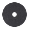 Boardwalk 20 in. Diameter High Performance Stripping Floor Pads - Black (5/Carton)