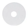 Boardwalk 13 in. Diameter Polishing Floor Pads - White (5/Carton)