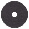 Boardwalk 12 in. Diameter Stripping Floor Pads - Black (5/Carton)