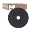 Boardwalk 19 in. Diameter Stripping Floor Pads - Black (5/Carton)
