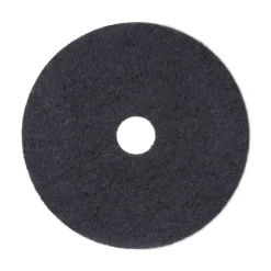 Boardwalk 19 in. Diameter Stripping Floor Pads - Black (5/Carton)