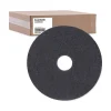 Boardwalk 16 in. Diameter Stripping Floor Pads - Black (5/Carton)