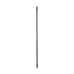 Boardwalk 1 in. Diameter x 60 in. Fiberglass Broom Handle Nylon Plastic Threaded End - Black