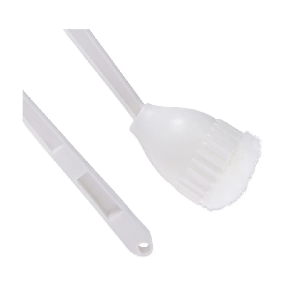 Boardwalk 10 in. Handle 2 in. Mop Head Cone Bowl Mop - White